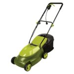 14 inch 12 Amp Home Electric Corded Push Behind Lawn Mower, Green