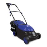 Sun Joe MJ401E-SJB Mow Joe 14″ 12 Amp Electric Lawn Mower with Grass Bag, Dark Blue
