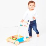 Early Learning Centre Wooden Toddle Truck, Hand Eye Coordination, Physical Development, Instills Confidence, Toys for Ages 18-36 Months, Amazon Exclusive, by Just Play