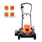 LawnMaster ME1218X Electric Lawn Mower 12AMP 19-Inch