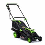 Earthwise 51519 19-Inch 13-Amp Corded Electric Lawn Mower, Black