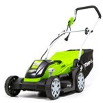 Greenworks 14-Inch 9 Amp Corded Lawn Mower MO09B01