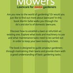 Lawns & Mowers: Lawncare for novice gardeners