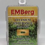 EMBergSupply Endurance Blades for All Husqvarna Automower/Gardena Robotic Lawnmowers, with Screw (Steel)…