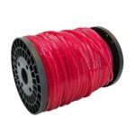 Turfson 5-Pound Commercial Square .155-inch String Trimmer Line in Spool, Red