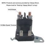 Riding Lawn Mower Tractor Starter Solenoid Compatible with MTD Cub Cadet Troy-Bilt Yard Man Mowers 725-06153A 725-06153