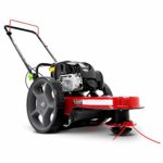 EARTHQUAKE 37676 M605 Walk Behind String Mower with 163cc Briggs & Stratton, Red/Black