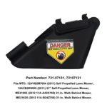 731-07131 Side Discharge Chute – by Deckpro, Compatible with MTD Lawn Mowers Troy Bilt (1)