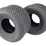 Set of Two 20×10.00-8 4 Ply Turf Tires for Lawn & Garden Mower 20×10-8