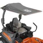 Husqvarna Zero Turn Sun Canopy Riding Mower Accessories, Orange/Gray