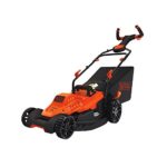 BLACK+DECKER BEMW482ES 17″ Electric Lawn Mower with Pivot Control Handle