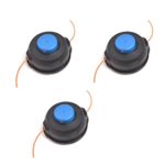 3PCS T25 Weed Wacker String Tap Trimmer Head For Husqvarna 125L 223L 966674401