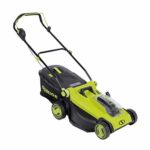 Sun Joe 24V-X2-17LM 48-Volt 17-Inch Mulching Walk-Behind Lawn Mower w/Grass Catcher, Kit (w/ 2X 4.0-Ah Battery and Charger) (Renewed)