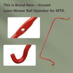 ZHIXING Lawn Mower Blade Control Handle 747-05214D Compatible with MTD, Troy-Bilt, Craftsman, Yard Man for 11A-A26M011 (2010)