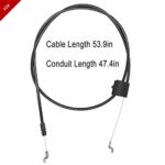 prime&swift 183281 532183281 Lawn Mower Engine Zone Control Cable Replacement for Crafts/Man Lawn Mower 917 Parts Zone Control Cable 183281198463 183281 198463