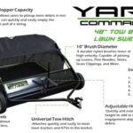 Yard Commander 48″ Tow Behind Lawn Sweeper