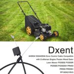 Dxent 440934 532440934 Zone Control Cable Compatible with Craftsman Engine Poulan Weed Eater Lawn Mower PO500S PO550R PO550S PO550SH PR450 PR550 PR550H PP160N21RH3 PP725N21RH