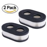 HEYZLASS 2Pack 593260 798452 Air Filter Cartridge, for Briggs & Stratton 550E thru 725EXI Series Engine, Lawn Mower Air cleaner