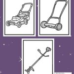 Lawn Tools And Lawnmower Coloring Book For Kids: Perfect Gift For Boys And Girls Of All Ages | Popular And Lovingly Children’s Illustrations | 8.5 x11 in