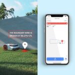 MowMr Robotic Lawn Mower for Precise Boundary Wire Break Detection, Automatic Lawnmower with Smart Navigation,and APP-Controlled Systematic Mowing, Covering up to 0.25 Acres with 45% Slope Support