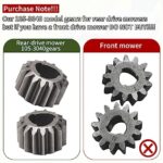 DECKMAN 105-3040 65-2720 39-9650 Pinion Gear Kit Compatible with Toro 22″ Personal Pace Self Propel 20013, 20014 20075, 20076, 20079 for Lawn Boy: 10697, 10995, 10997, 10655, 10685