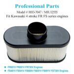 HOODELL FR691V Tune Up Kit for Kawasaki FR651V FR730V FS481V FS541V FS600V FS730V Engine Lawn Mower Tractor, Replace 49065-7007 Oil Filter 11013-7047 Air Filter