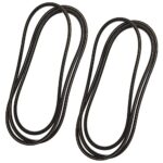 SureFit Deck Drive Belts Replacement for Toro 111178 36″ 37″ 42″ 48″ 300 400 Series Side Discharge Lawn Mowers 2 Pack