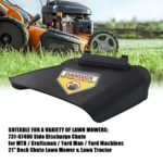 Fennoral 731-07486 Side Discharge Chute for MTD 21″ Deck Chute Lawn Mower & Lawn Tractor – Also Compatible with Columbia Craftsman Huskee Troy Bilt etc.
