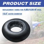 Cenipar 20×8.00-8” Inner Tubes,Tire Replacement Inner Tubes for Heavy Duty Cart,Such as Trunk, Tractor, Garden Carts,Golf Cart, Mowers, with TR13 Straight Valve Stem,Pack of 2