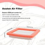 Aouton 17211-ZL8-003 17211-ZL8-023 Air Filter for Honda Gc135 Gcv135 Gc160 Gcv160 Gc190 Gcv135 Gcv190 Kohler XT149 XT173 XT650 XT675 Troy-Bilt Push Lawn Mower Air Cleaner (5PCS)