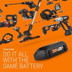 WORX WG163.8 GT 3.0 20V PowerShare 12″ Cordless String Trimmer & Edger, 12in, 1 Battery and Quick Charger Included