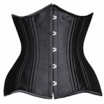 Camellias Women’s 26 Steel Boned Heavy Duty Waist Trainer Corset Shaper for Weight Loss, M/26″ (Fit Natural Waist 28″-29″), 1971-black