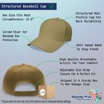Speedy Pros Baseball Cap Lawn Enforcement Agency Embroidery Acrylic Dad Hats for Men & Women Strap Closure Khaki Design Only