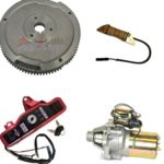 NEW HONDA GX160 5.5HP ELECTRIC START KIT STARTER MOTOR FLYWHEEL ON/OFF SWITCH