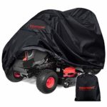 Eventronic Riding Lawn Mower Cover, Riding Lawn Tractor Cover 210D Waterproof UV Resistant Mildew Heavy Duty Durable (L71 xW47 xH43)