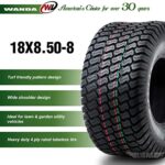 WANDA Set 2 18×8.50-8 Lawn Mower Utiility Cart Turf Tires 18X8.5X8 P332-13028