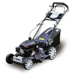 Garden Bean 20 inch 161cc OHV High Wheel Self Propelled Lawn Mower 3-in-1 Gas Powered with 20 Inch Deck and Recoil Start System 10 inch Wheels
