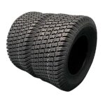 MOTOOS 20×8.00-8 Lawn Mower Garden Tractor Golf Cart Tires 20×8.00×8 Tubeless Turf Tires 4 Ply Load Range B Pack of 2
