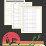 THE KIDS LOVE LAWN MOWER. LAWN MOWING APPOINTMENT BOOK: Undated Daily Planner for Gardeners, Landscapers, or Lawn Mowing Services | Lawn Care Service Book | Business Organizer.
