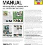 Lawnmower Manual: A practical guide to choosing, using and maintaining a lawnmower (Haynes Manuals)