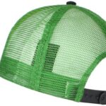 John Deere Embroidered Logo Mesh Back Baseball Hat – One-Size – Men’s – Black