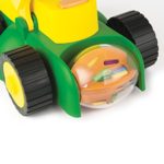 TOMY John Deere Electronic Lawn Mower, Toy for Kids & John Deere Sandbox Vehicle (2 Pack)