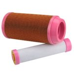 Harbot K3181-82250 & K3181-82240 Inner & Outer Air Filter for Kubota ZD323 ZD326 ZD331 Zero Turn Lawn Mower