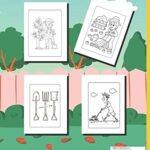 Lawn Tools And Lawnmower Coloring Book For Kids: Mower Gear,Mowing Equipment, Landscaping Vehicles, And More.