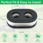 4Pack Air Filter 593260 798452 334404 Air Cleaner Cartridge Filter, Lawn Mower Air Cleaner Replacement Filters for 4247 5432 5432k 09P00 09P702 500EX 550EX 575EX 625EX 675EXI 725EXI Series Engine