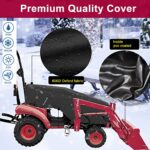 Compact Tractor Cowling Cover Compatible with Kubota,John Deere,Mahindra, Bobcat,Heavy Duty 600D