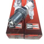 Lawnmowers Parts 2 (Two) Genuine Champion Spark Plugs RC12YC Replaces Kohler 12 132 02-S; John Deere M78543