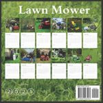Lawn Mower 2021: Calendar With Holidays 16 Month lawnmower Calendar