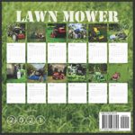 Lawn Mower Calendar: 2021 Calendar Electric Lawn Mower With Holidays 16 Month lawnmower Calendar