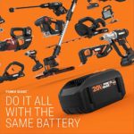WORX WG170.3 GT Revolution 20V PowerShare 12″ Grass Trimmer/Edger/Mini Mower 4.0Ah Battery and Charger Included